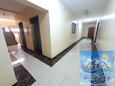 Close to king faisal street one month free 2bhk with balcony close hall just for rent 36k