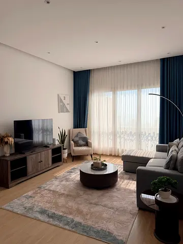 1 bedroom fully furnished, Marjan, Monthly rental bills included, sea facing