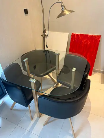 TABLE WITH CHAIRS