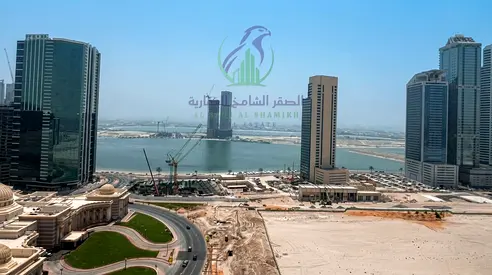 3-Bedroom Apartment for Rent with Sea View & Balcony, Free AC, Parking, Gym and Pool. Flexible payment in 4 cheques.