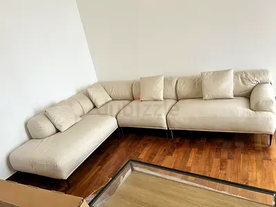Modren living room The Loom Sofa Beige