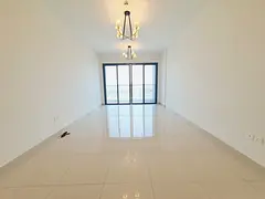 Like brand new 3 badroom apartment with maid room and full open view price 85k