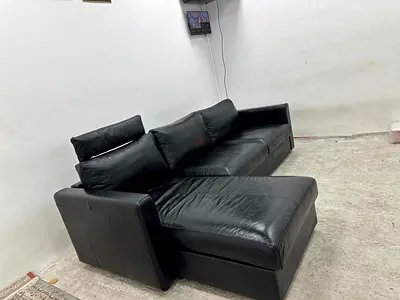 Like new condition Ikea vimle lshape sofacumbed under storage
