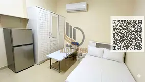 Fully Furnished Studio for Monthly Rent in Liwara, Ajman – Al Mina St, Opposite Fish Market 🐟