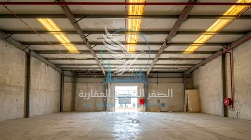 Warehouse for Rent in Al Sajaa | 3,000 sq ft | 13 kW | Fire System | AED 140,000
