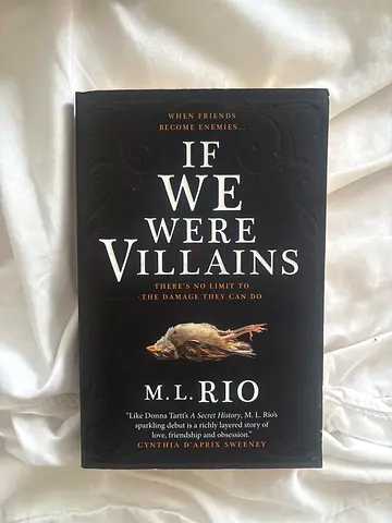 If We Were Villains by M.L. Rio - Hardcover
