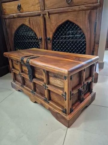 solid wooden marina chest