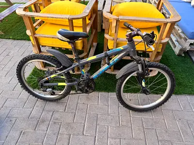 Child's 20-inch Mountain Bike with Gears and Mudguards - Good Condition