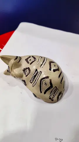 Stone cat design 12cm length