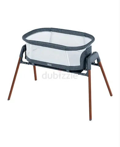 Chicco Lullaglide 3 in 1 Bedside Bassinet in Grey