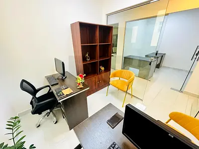 Fully Fitted Office for Free-Zone Company | O% Commission