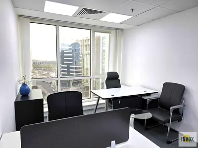 Office 1 Min from DCC Metro | Free Parking | Ejari Available