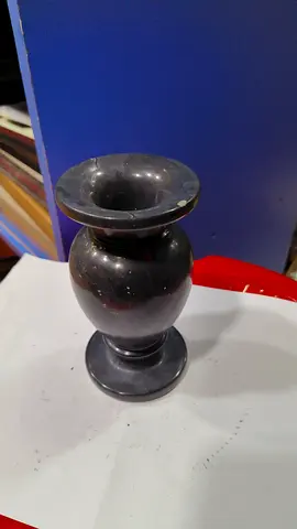 Stone vase 15cm height