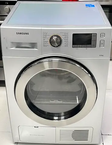 Samsung 8kg Front Load Tumble Dryer - Silver, Good Condition