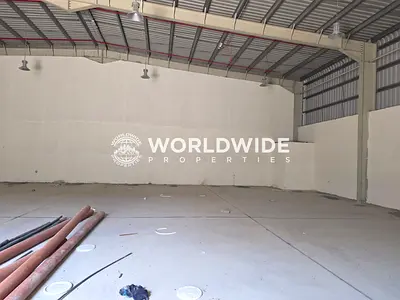 80 kW High Power | 5,000 Sqft Industrial Warehouse for Rent – Al Jurf, Ajman