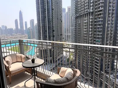 Fully Furnished | Vacant | Opera and Fountain View