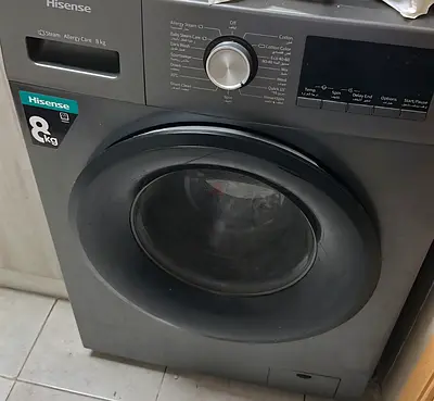 Hisense front load 8kg washing machine