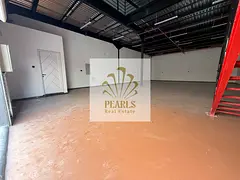 3400 Sqft Main Road Warehouse with Mezzanine in Al Jurf Ind 1 Ajman - Near E311 - 30kW to 36kW Power