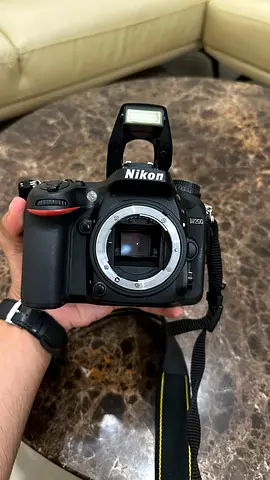 Nikon D7200 DSLR Body with Pop-up Flash