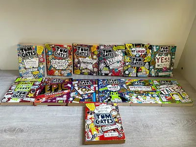 Near mint condition tom gates books