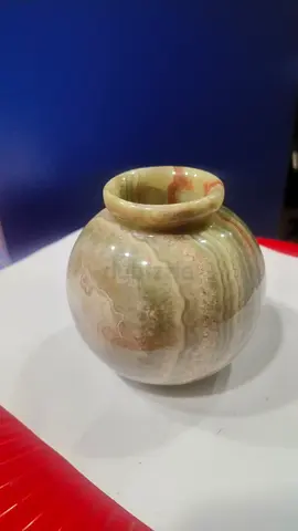 Vase onyx marble 10cm height