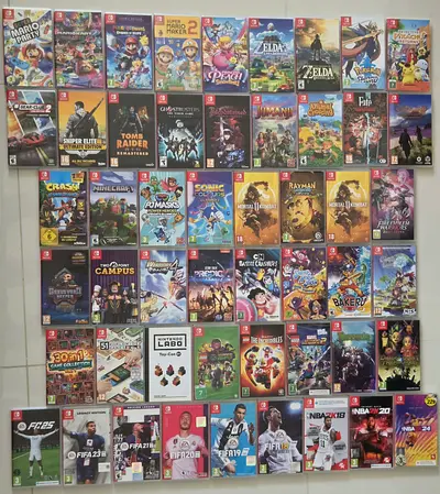 Nintendo Switch Games mario zelda pokemon tomb rider Jumanji animal crossing kombat rayman crash Min