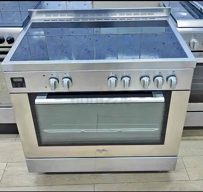 Whirlpool 5 Burner Electric cooker 90 by 60cm