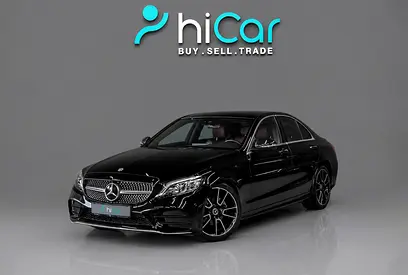 AED 2,394 P.M • 0% Downpayment • Mercedes-Benz C200 Premium • 1 Year Warranty