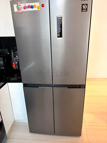 Hitachi 4door refrigerator width 80cm same like new