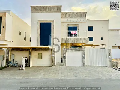 Villa for sale opposite a garden, including registration fees, electricity, water and air condition