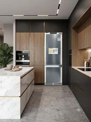 Miele 7 Series KFNS 7734 D Built-In Fridge Freezer | Bottom Freezer | Like New