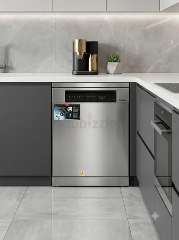 Miele Stainless Steel Freestanding Dishwasher – Good Working Condition | Premium Appliance