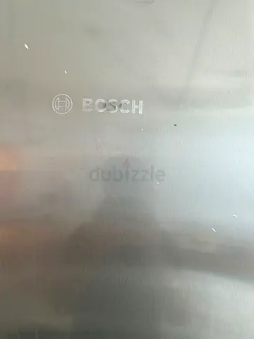 Bosch Stainless Steel Refrigerator - Good Condition. Works amazing. Chilling is perfect