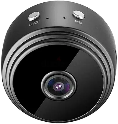 Compact Mini Spy Camera with Wide-Angle Lens - Portable CCTV Camera