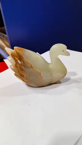 Swan onyx stone 11cm length