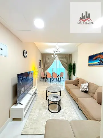 ✨ Luxury Fully Furnished 2-Bedroom Apartment in Al Taawun, Sharjah ✨ 🏢 Brand-new building | First-time occupancy Experience stylish, hotel-inspired