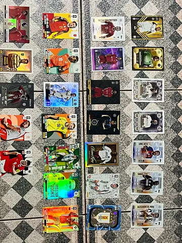 Match Attax, Topps and Panini FIFA World Cup cards