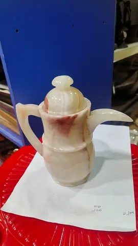 Marble stone jug 20cm height