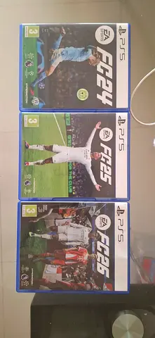 PS5 EA FC 24 + FC 25 + FC 26 | Original Discs | Buy Separately or All 3