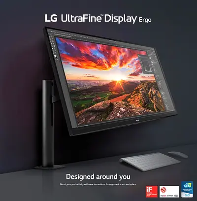 LG 32UN880 32 Inch UltraFine™
Display Ergo 4K
