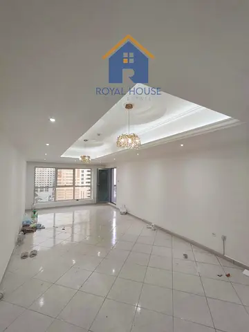 For sale: A distinctive apartment in one of the best towers in the Al Khan area. It boasts a spacious and practical design, with an open view that cre