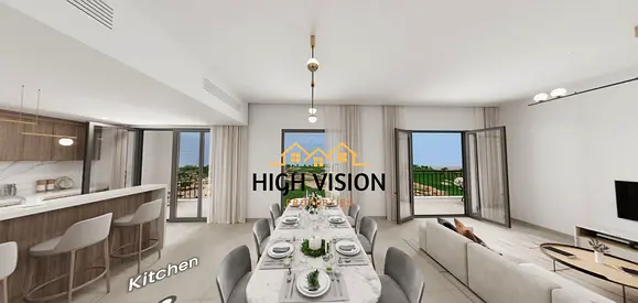 Corner Duplex + Maid | Golf & Pool View | 50/50 Plan