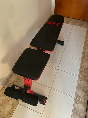 UFC Decline/Abdominal Workout Bench — Compact Home Gym Accessory