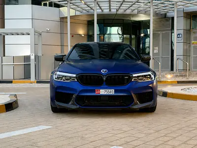 Individual Marina Bay Frozen BMW M5 Competition 2019 | GCC | Low Mileage | with Ceramic Brakes.