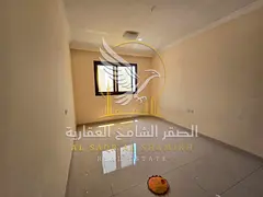 Two bedrooms and a living room for annual rent in Al Qulayaa Sharjah Spacious area balcony built-in