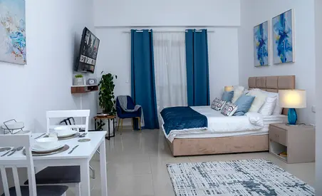 Sea view | Furnished | Studio