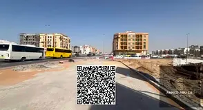 Two adjoining plots of land (G+4) for sale in Hill 2, Ajman; freehold (on Al-Akadimiyah Street)