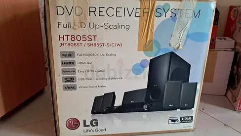 LG HT805ST DVD Receiver Home Theater System - Complete in Box