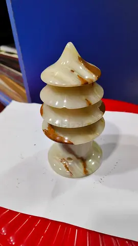 Marble stone decor 15cm height