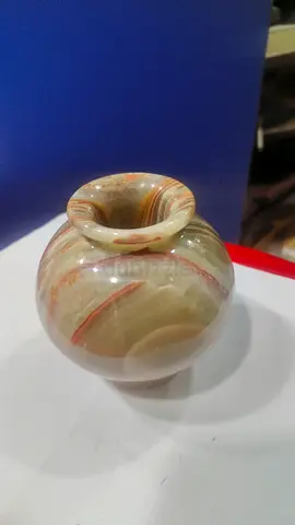 Vase onyx marble 10cm height